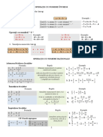 Exercitiul 1. OPERAȚII CU NUMERE ÎNTREGI, RATIONALE, COMPLEXE, PUTERI, RADICALI, LOGARITMI