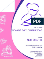 Womens Day Celebrations: NCH Chappel