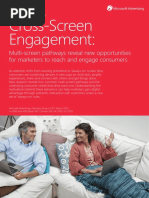 Cross Screen Engagement by Microsoft Advertising