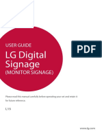 LG UG Digital Signage