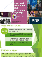 GAD Planning and Budgeting - Version - APRIL 2022 PDF