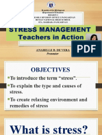 Stress Management Teachers in Action: Anabelle B. de Vera