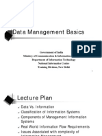 Data Management Basics