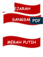 Sejarah Sang Saka Merah Putih