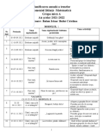 Planificare Anuala Mica Matematică