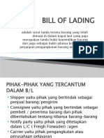 Bill of Lading