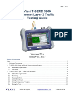MTS-5800 Ethernet Layer 2 Traffic Testing Guide V25 - X