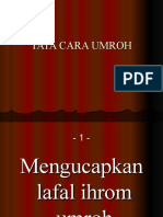 Tata Cara Umroh