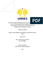 RELEVANSI YURIDIS PENERBITAN IZIN PINJAM PAKAI KAWASAN HUTAN UNTUK PEMBANGUNAN TERHADAP HAK ATAS KESEJAHTERAAN MASYARAKAT TERDAMPAK DALAM PERSPEKTIF ENVIRONMENTAL ETHICS