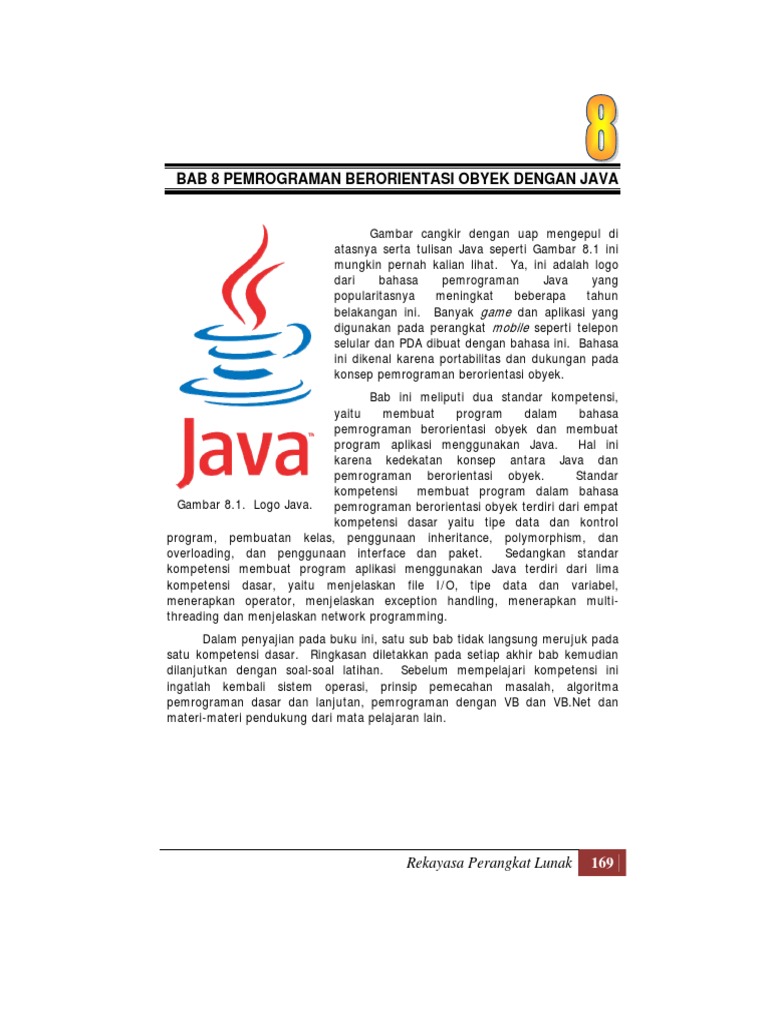 Pemrograman Berorientasi Objek dengan Java | PDF | Komputer