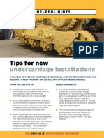 Undercarriage Helpful Hints