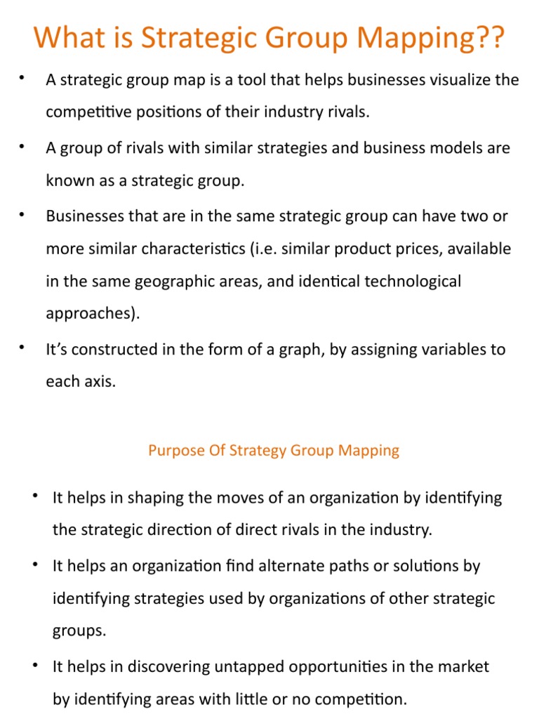 Intro What Is Strategic Group Mapping 111659 PDF