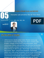 Pertemuan 5 (Utilitarianisme Dalam Bisnis)