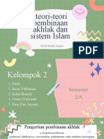 Teori-Teori Pembinaan Akhlak Dan Sistem Islam: STAI Baitul Arqom