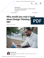 Why Would You Read A Book About Design Thinking For HR?