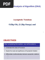 Asymptotic Notations Examples