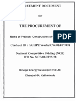 L Agreement Document: The Procurement of