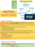 CAP 3 DISOLUCION Y PROPIEDADES COLIGATIVAS Parte 2 Unidades Que Expresan Concentracion