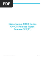 Cisco Nexus 9000 Nxos Release Notes 9311 PDF