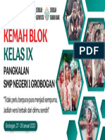 Kemah Blok Kelas IX SMP Negeri 1 Grobogan