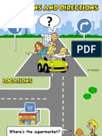 Locations Directions PPT Flashcards Fun Activities Games Picture Descriptio - 45440