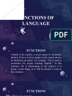 Functions of Language