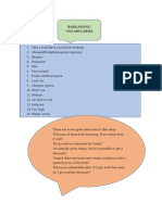 Bargaining Vocabularies