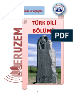 Türk Dili Bölümü