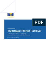 Investigasi Marcel Radhival