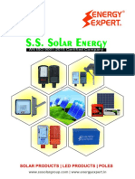 S S Solar Cataloge PDF