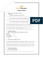 Maths Review