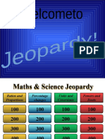 Maths & Science Jeopardy Questions