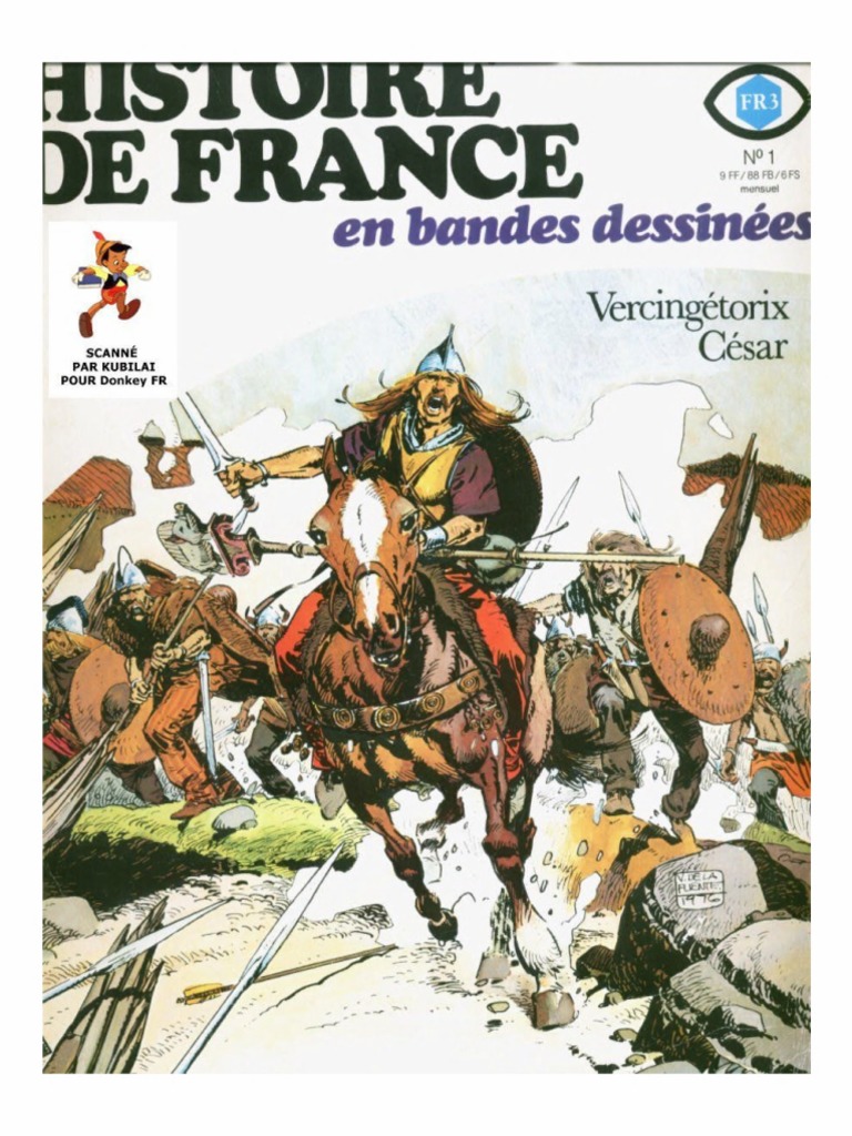 T01 - Histoire de France en BD - Vercingétorix, César - Text PDF | PDF ...