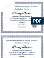 Tactical Handgun 1 Course: Commonwealth Criminal Justice Academy