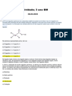 Química orgânica ligação sigma pi