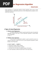 Linear Regression