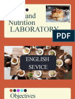 Food and Nutrition Lab English Service
