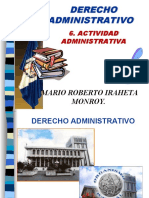 Actividad Administrativa