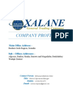 Company Profile: Main Office Address: - Sub - Offices Addresses