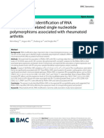 Genome-Wide Identification of RNA Modification-Related Single Nucleotide Polymorphisms Associated With Rheumatoid Arthritis