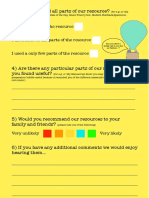 Feedback Questionnaire (Page 2 Good Quality)