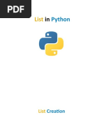 List Sequence in Python