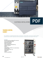 3-4. Training Control Cabinet