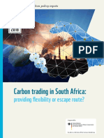 Carbon Trading in South Africa:: Providing Flexibility or Escape Route?