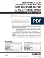 NS-BP112/NS-BP102 CRX-B370/CRX-B370D: MCR-B370/MCR-B270/ MCR-B370D/MCR-B270D