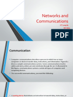 Networks and Communications: ICT Long #3