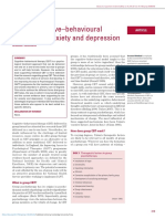 Group CBT for anxiety and depression