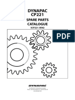 Dynapac CP221: Spare Parts Catalogue