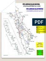 Peta Jaringan Jalan Nasional
