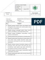 Daftar Tilik Sop Alur Pelayanan Pasien